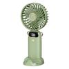 Portable Handheld Mini Fan 6 Speed 90° Foldable Fan LED Digital Display 3600mAh Rechargeable Cooling Fan for Outdoor Travel