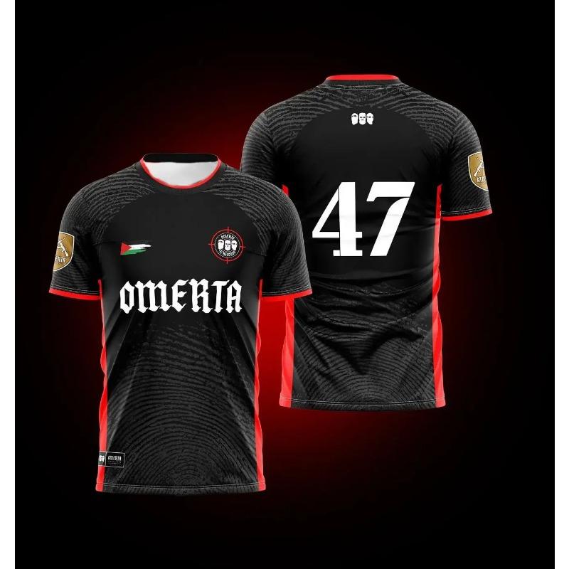 90 Minutes Series MM9 JUL Football Shirt Men's Summer Outdoor Sports Jersey Oversized Fitness Training T-shirt