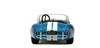 Solid Shelby Cobra Miniature Car 1/18 Scale SHELBY COBRA 427 S/C 1965 (Metallic Blue) Non-Opening Hood