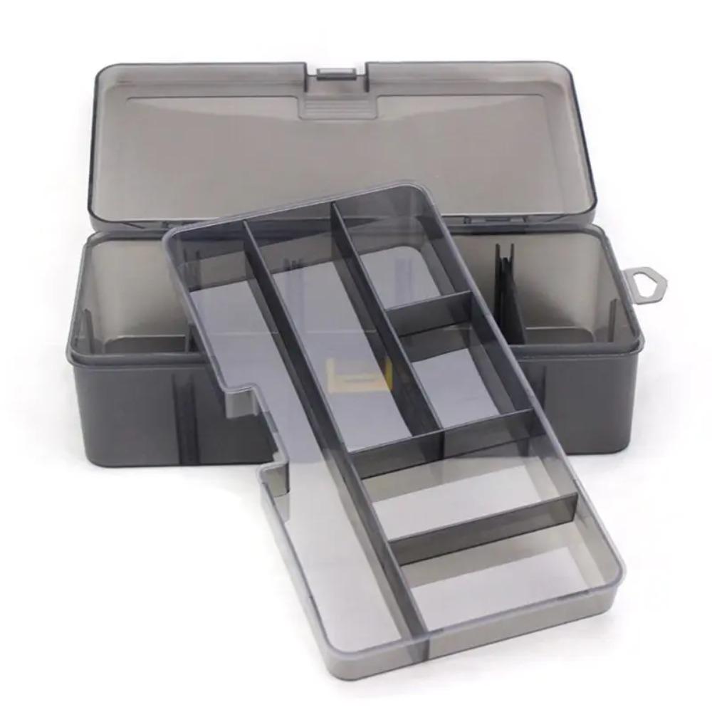 Portable Small Box Multipurpose Storage Box Organizer Tool Box Double Layer Box Storage Assortment Boxes Small Parts Box