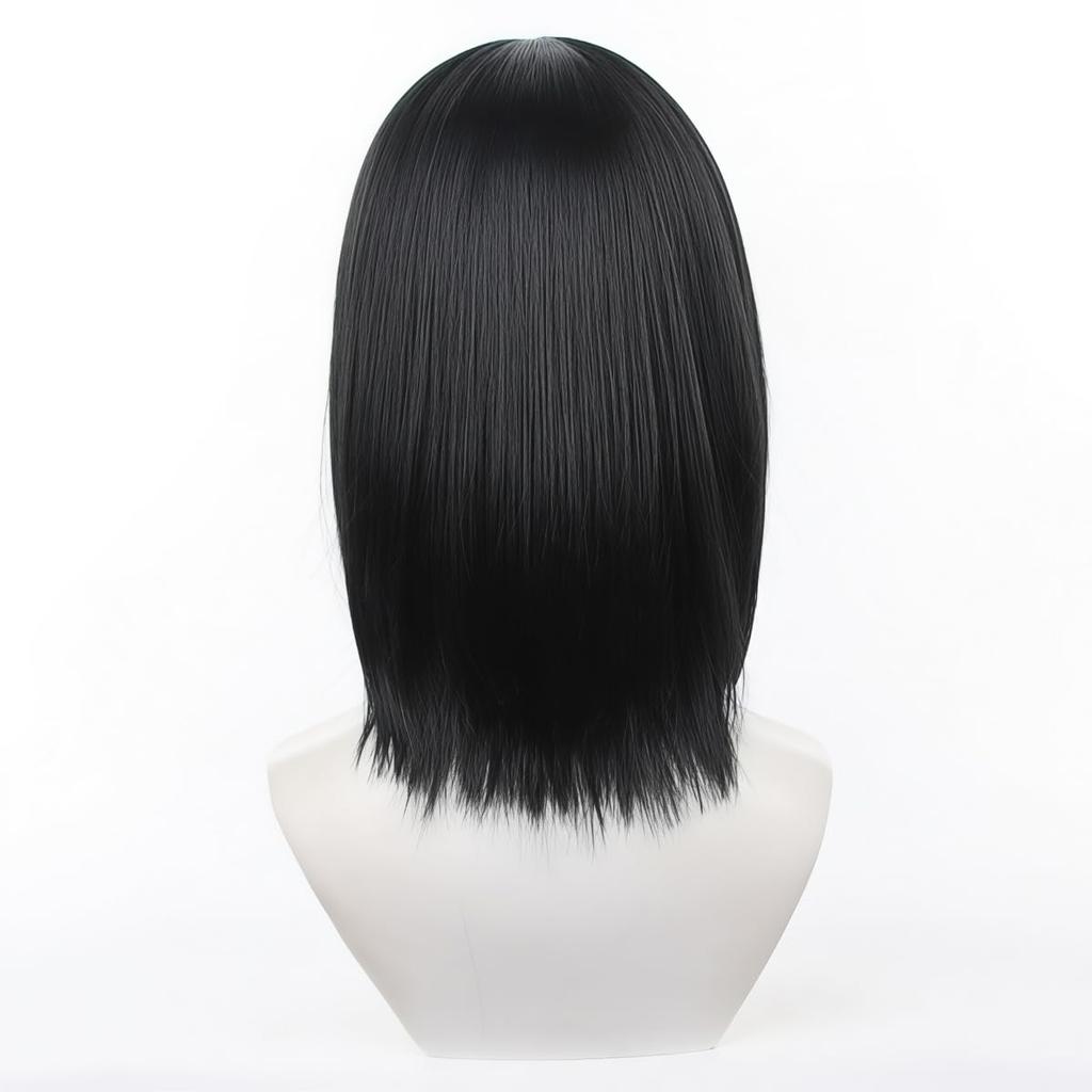 Akixen Attack on Titan Mikasa Ackerman Cosplay School Cultural Heat Resistant Wig, Hairnet, Anime, Fashion, Gift, Event, Halloween, Christmas,