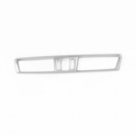 Central Console Air Outlet Vent Trim 2016-2021 Fit For BMW X1 F48 ABS Silver 1X