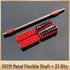 Metal Soft Shaft Bit Extension Multi-Angle Drill Screwdriver Adapter