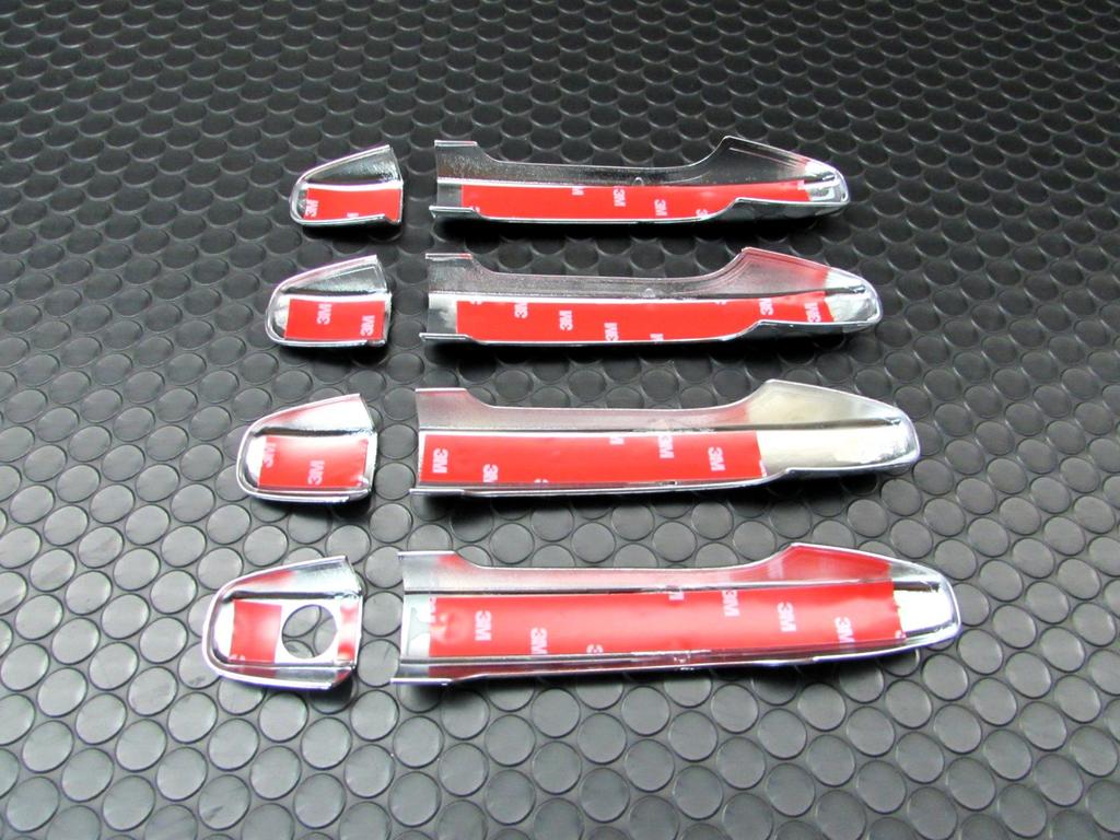 BRIGHTZ Prius Alpha Chrome Door Handle Full Cover Type ZVW ZVW40 W40 40 ZVW41 W41 41 Prius Alpha Alpha Alpha Alpha Alpha Alpha 17826 ZVW40W/ZVW41W