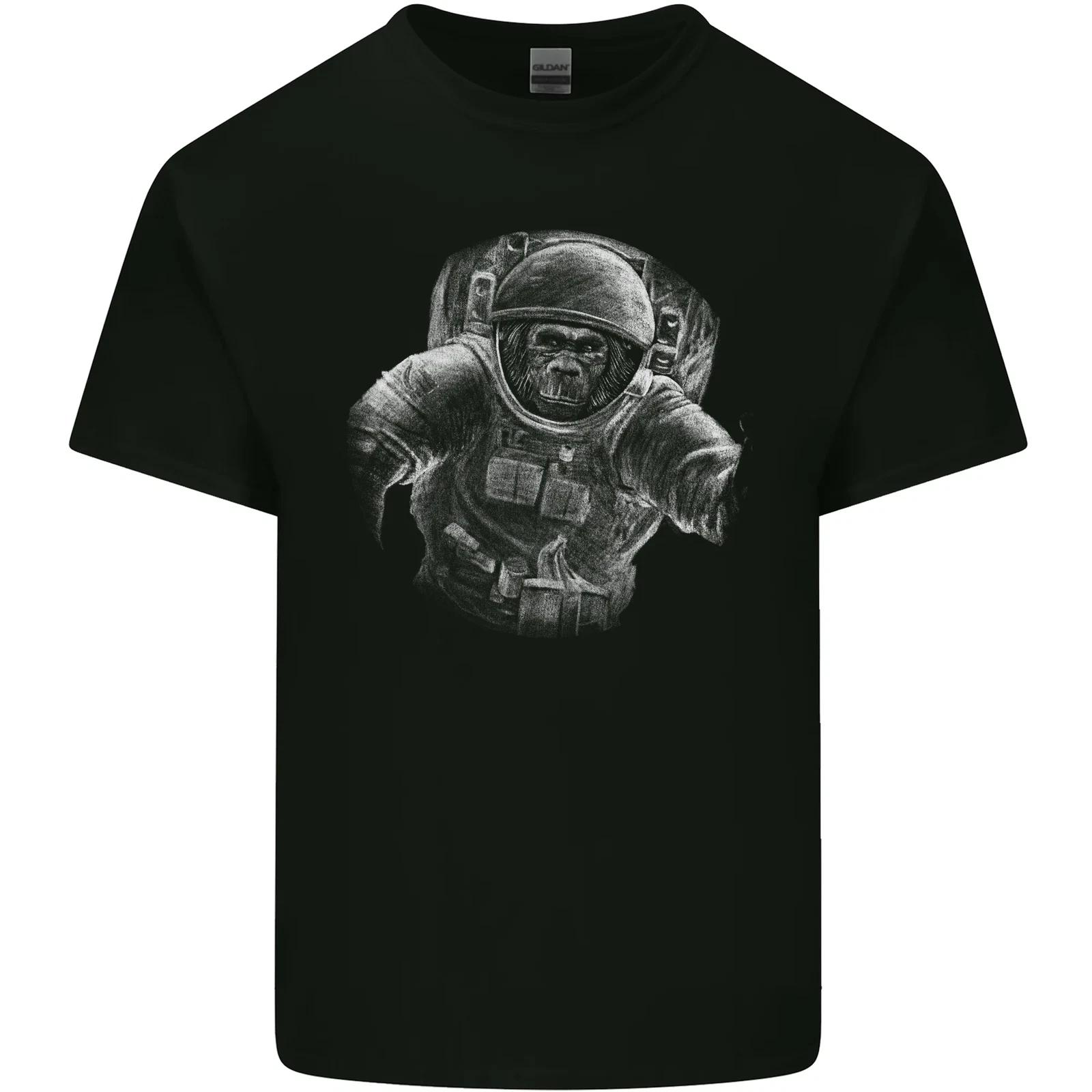 Ape Astronaut Spaceman Gorilla Kids T-Shirt Childrens 4XL