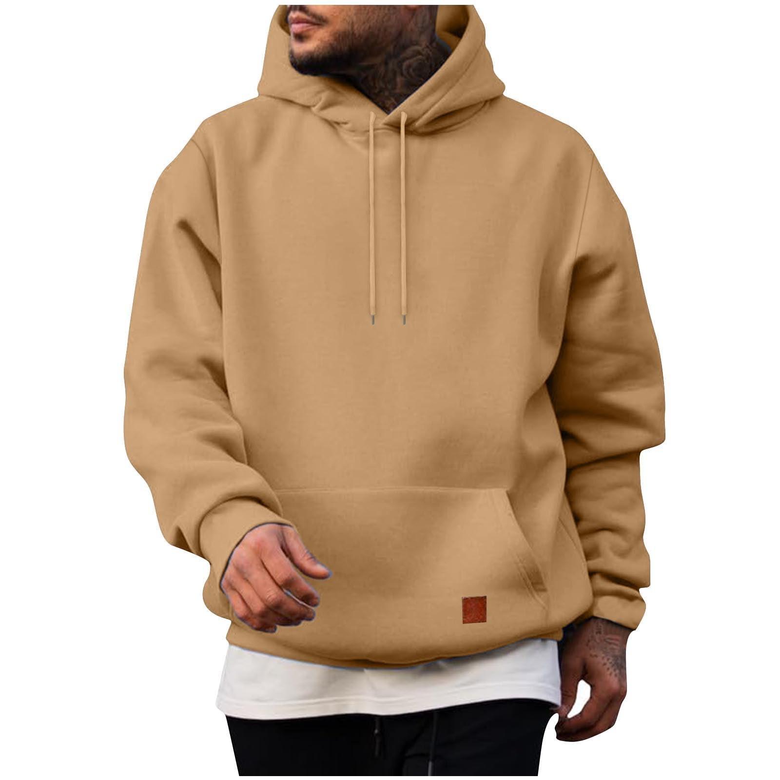 Men s Hoodie Hoodie Thickened Off-the-shoulder Hoodie Loose For Both Men And Women S 2129₽