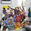 1PC Bakuman Print Flannel Blanket, High Quality All Seasons, Home Decor, Warmth and Comfort, Perfect for Christmas Gifts