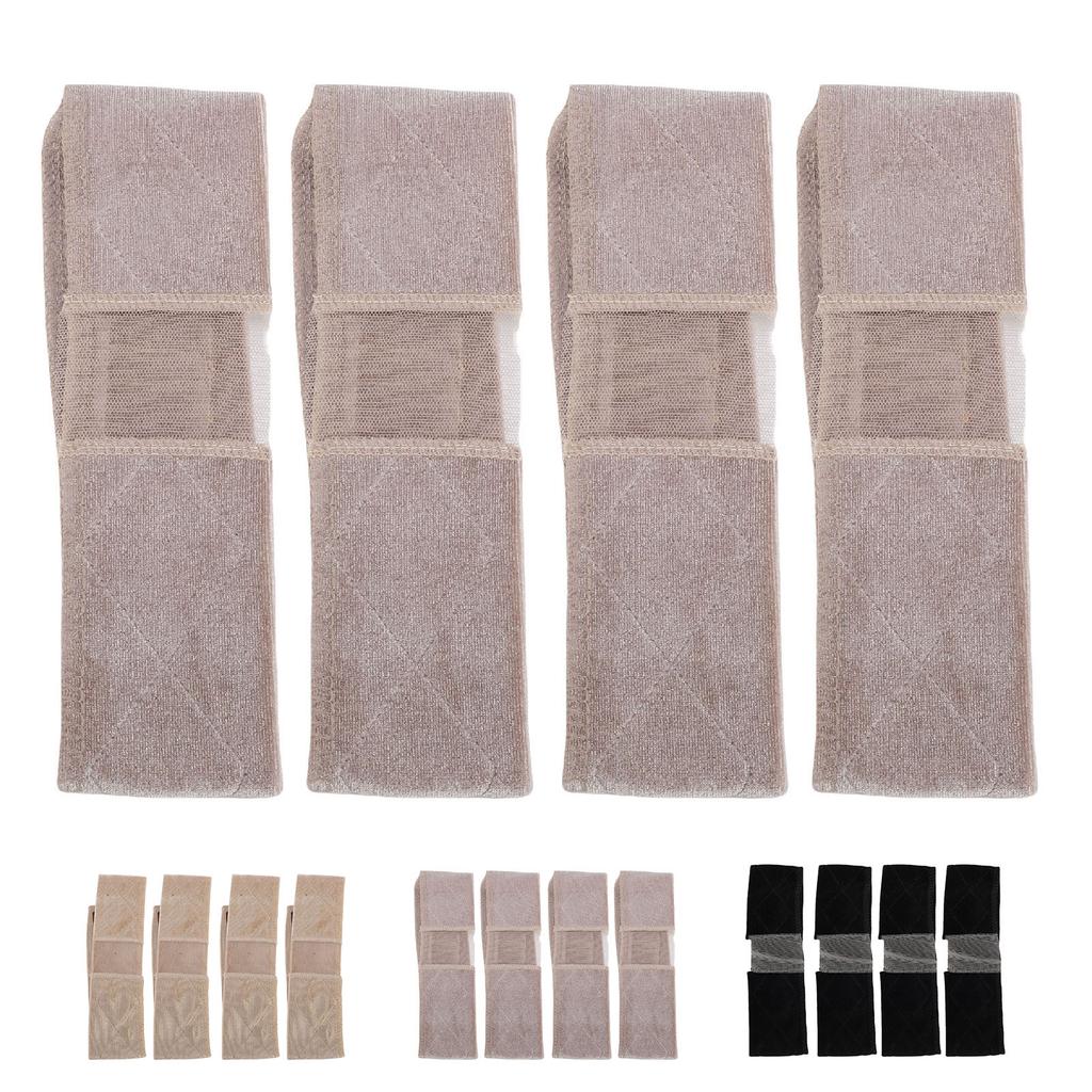 4 Pcs Wig Grip Band Elastic Flexible Non Slip Velvet Lace Wig Grip Headband for Women