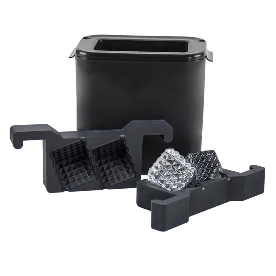 Silikonová forma na výrobu ledových koulí Velká forma na kostky ledu na whisky Bez BPA Opakovaně použitelné kulaté formy na led na koktejly