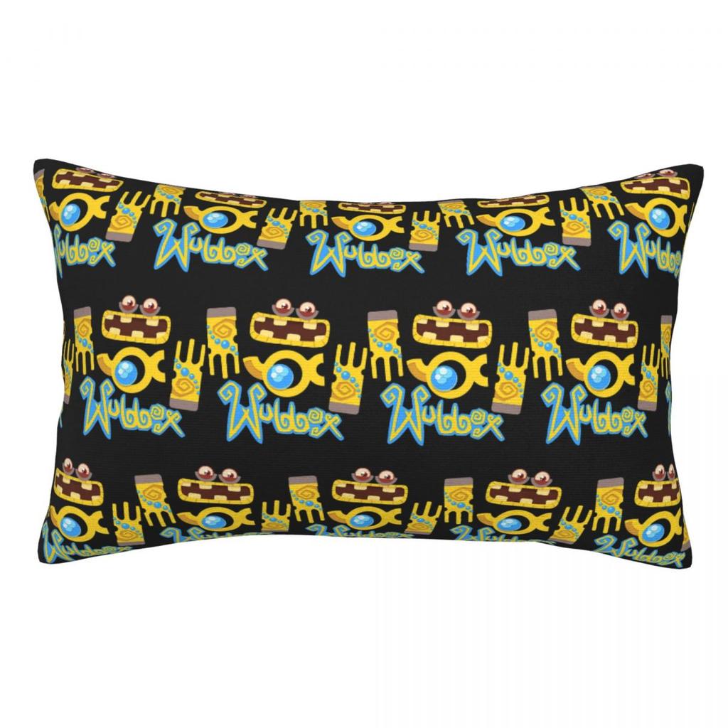 Wubbox My Singing Monsters Rectangle Pillowcase Cushion Cover Decorative Bedroom Bed Home Comfort Throw Pillow