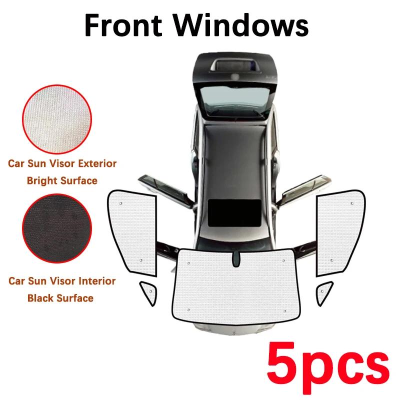 For Volkswagen VW Caddy 2K Maxi 2003~ 2018 Car Full Covers Sunshades Protector Window Anti-UV Sun Parasol Window Accessories