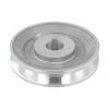 Pour les marchés internationaux Poulie de moteur en aluminium Poulie de type A Poulie pour montages mécaniques Diamètre de la poulie 97 mm Largeur de la clavette 8 mm