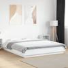 Bed Frame White 150 x 200 cm Engineered Wood