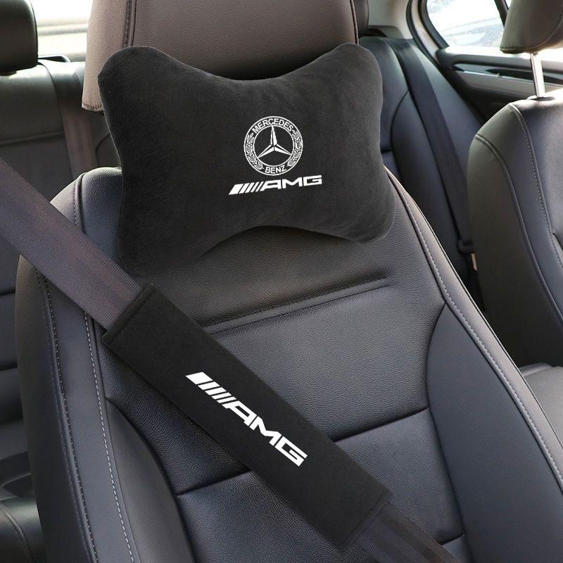 Car Neck Headrest Pillow Car Seat Neck Pillow Head And Neck Support for Mercedes Benz C E Class GLC GLE GLB W177 W205 W212 W213