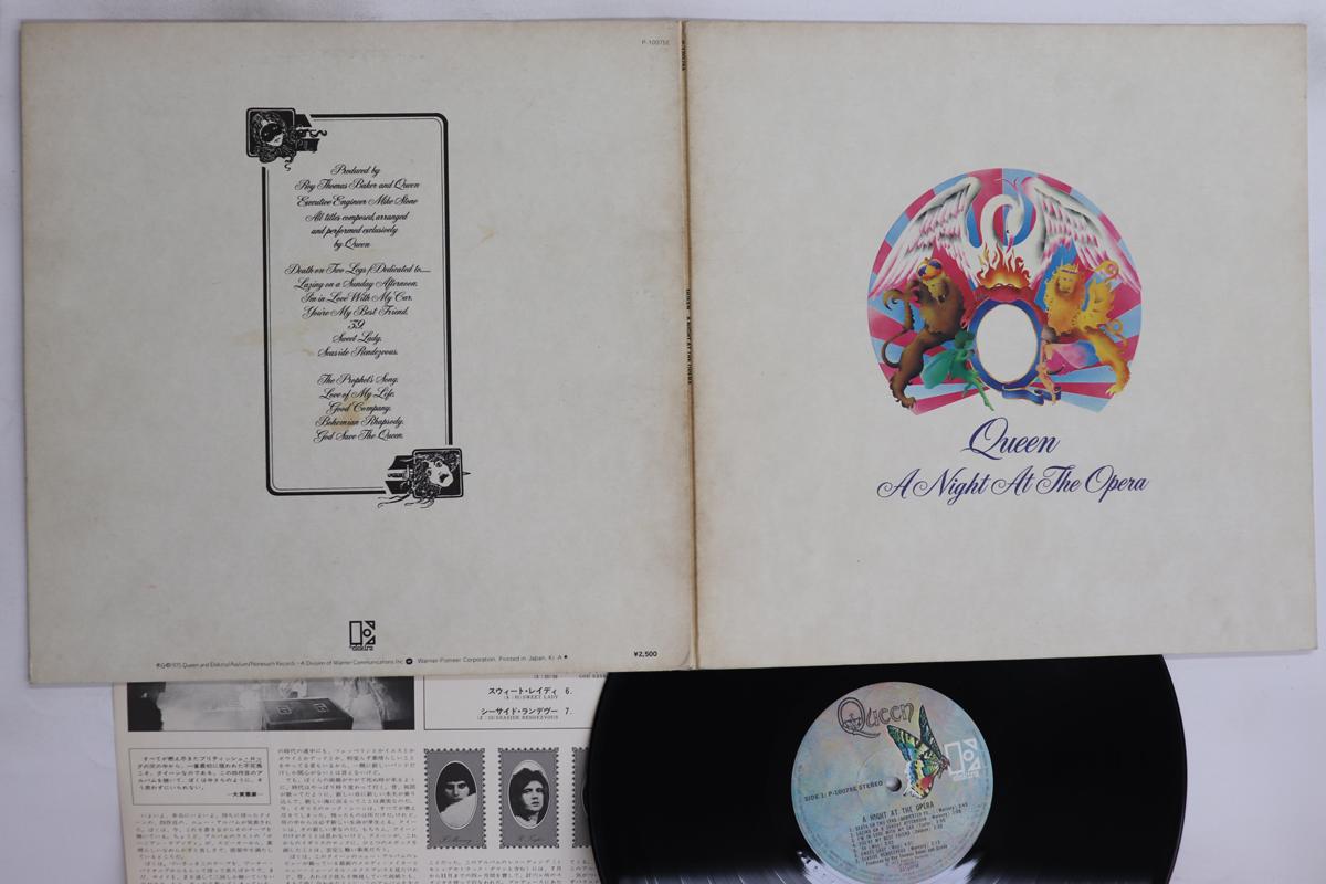 

LP Record QUEEN - A Night At The Opera P10075E ELEKTRA 1975 Japan Rock Used