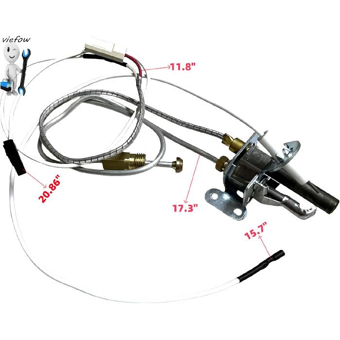 233-47845-05 Pilot Assembly Fits Bradford White Honeywell Natural Gas Water Heater CS8840A1-1041