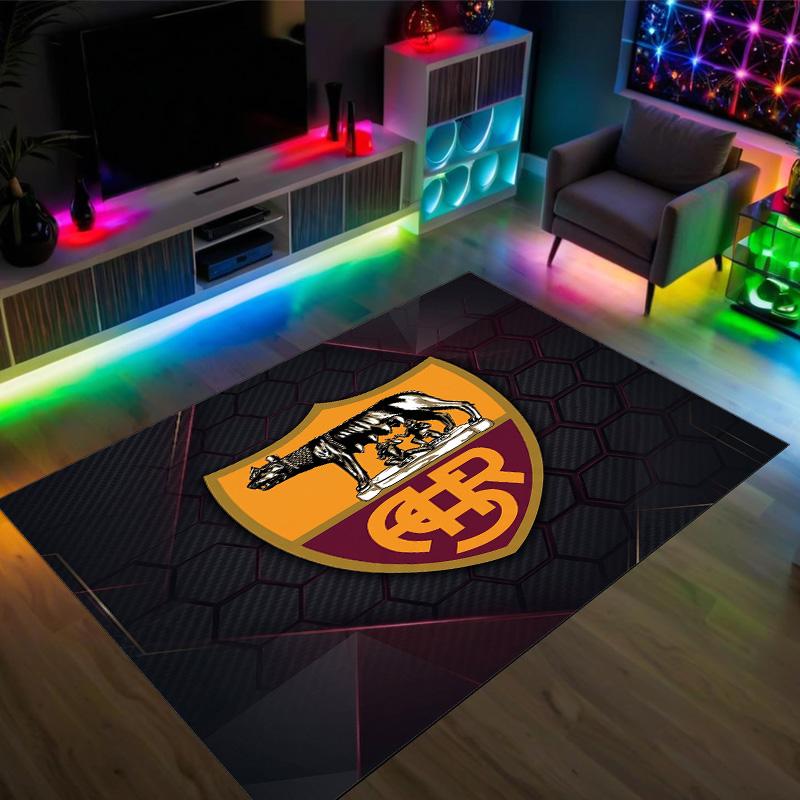 AS Roma Design Crystal Velvet Carpet Cozy Non?Slip Printed Rug For Bedroom Living Room Entrance