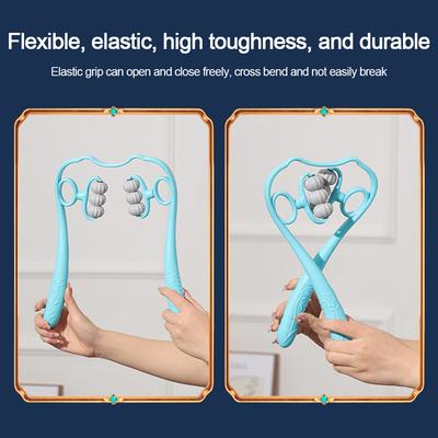 Roller Tool Cervical Spine Massager Relax Your Neck for Pain Relief Deep Tissue Neckbud Massage Roller Neck Waist Legs Feet