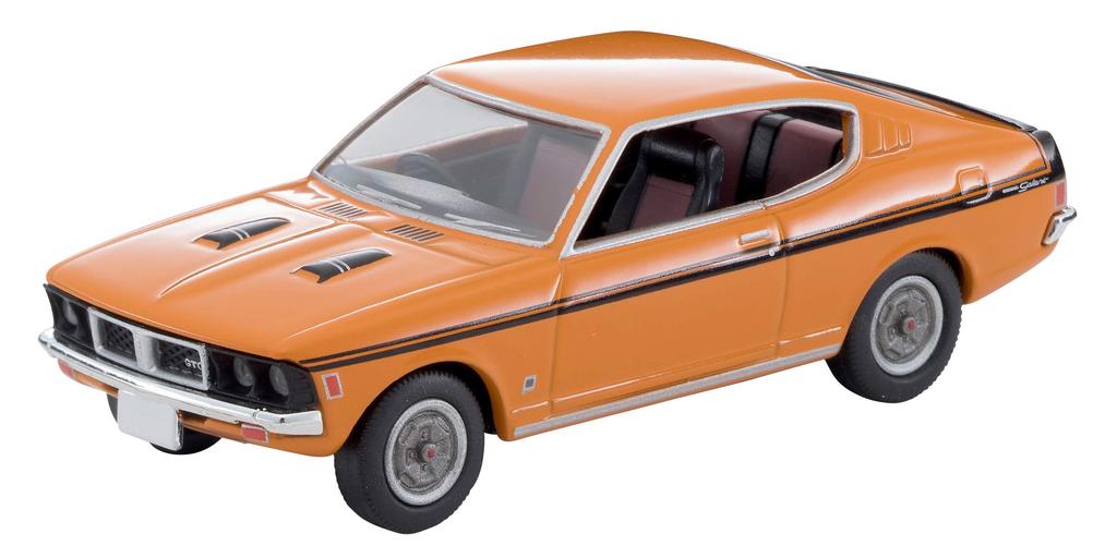 Tomica Limited Vintage Neo Scale Mitsubishi Colt Galant GTO MR 1970 Orange Finished Model 1/64 LV-N204a