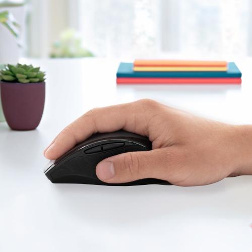 Logitech Marathon M705 Wireless Mouse, RF Wireless, 1000 DPI, Charcoal