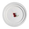 VAKADA 14-inch Round Ceramic Flat Plate