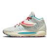 Nike KD 14 EP Multi-Color Unisex Sneakers Cashmere White Turquoise-Blue CZ0170-700