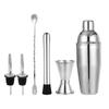 Stainless Steel 6-Piece Cocktail Shaker Set with Jigger