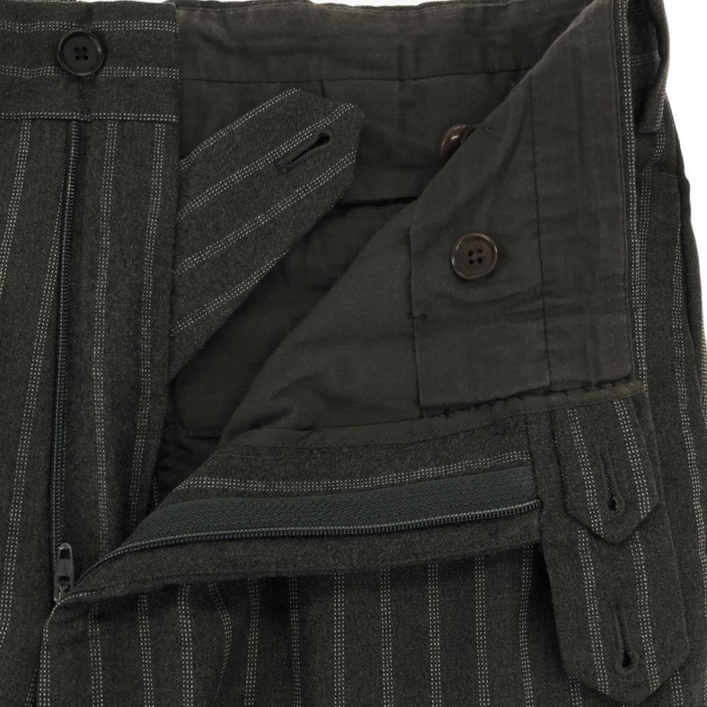 BOGLIOLI Vyrobeno v Itálii 100% vlněný pruhovaný oblek Set 46 Šedý Dvojitá úprava Pánský Použitý