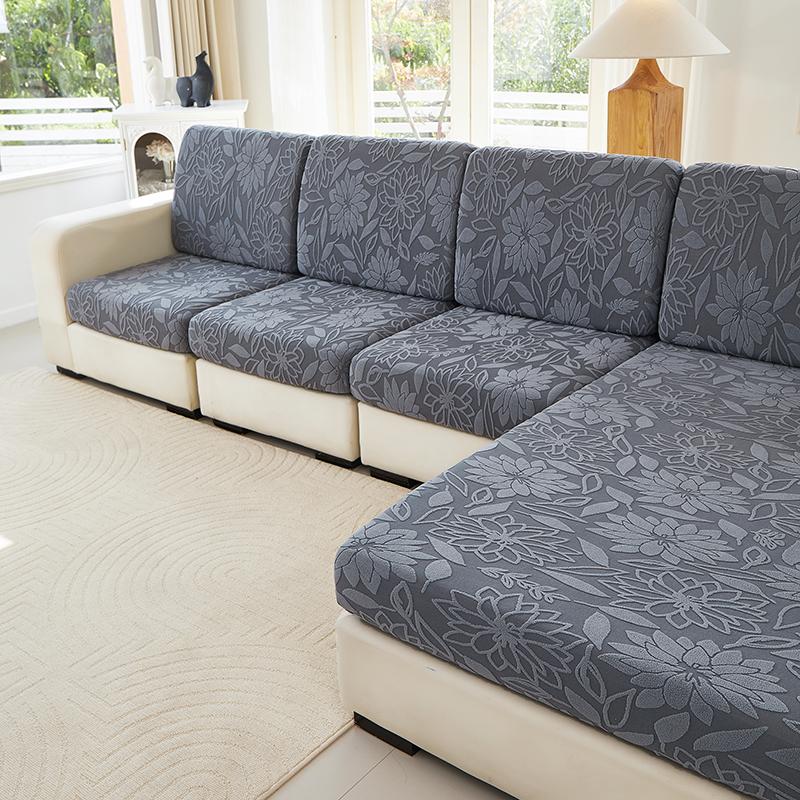 High Stretch Sofa Slipcover Single Piece Furniture Protector For Living Room Bedroom Office Dustproof Universal Couch Cover