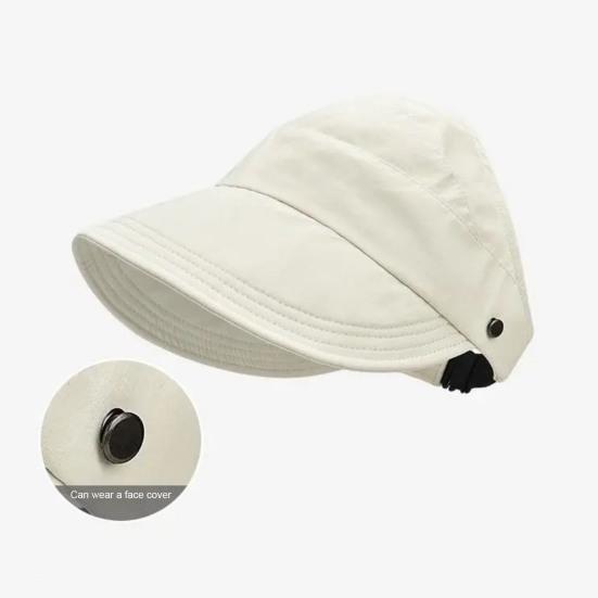 Sun Hat High-Density Anti-UV Fabric Full Face Neck Protection Outdoor Sport Hat
