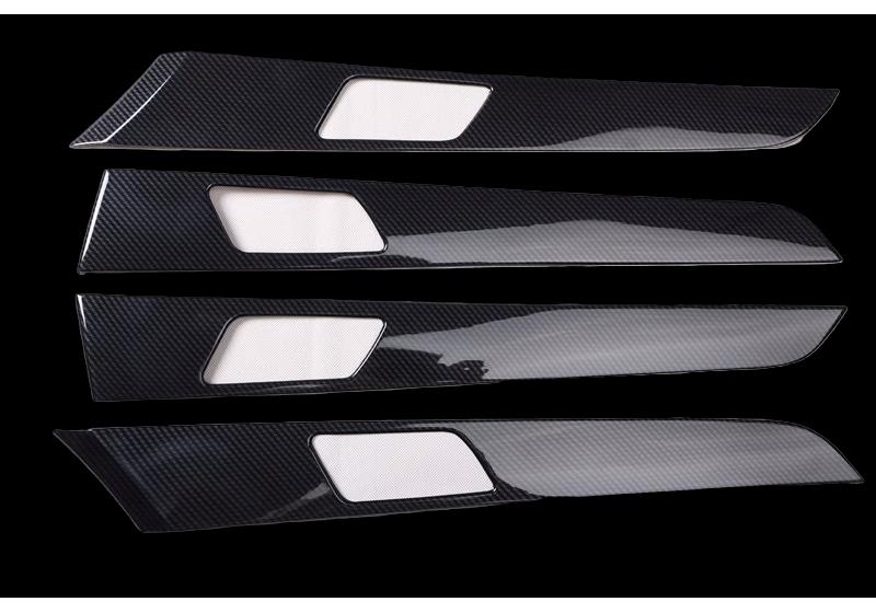 Carbon Fiber Car Gear Interior Panel Central Console Dashboard Trims Decoration for Hyundai Sonata Lf 2014 2015 2016 2017 2018 9