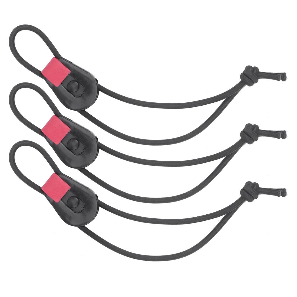 3pcs Fishing Quick Rod Ties Leash for Pole Holders Organizer Stretchy Cord Straps
