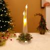 Retro Christmas LED Candles Light Flickering Electric Candle Tealight  Home New Year Decor