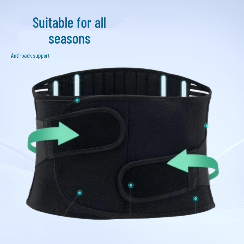Elastic Double Compression Waist & Lumbar Support Belt for Sports & Weightlifting
