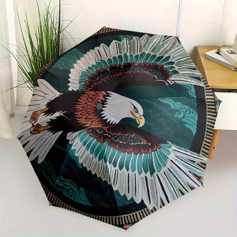 

Eagle Feather Round Rug, Vibrant Wildlife Decor for Your HomeUmbrella with Cute Design, Portable 3-Fold Compact Umbrella for Men & Women, Valentine s