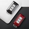 Real Carbon Fiber Car Remote Key Case Key Cover For Mitsubishi Outlander Lancer 10 Pajero Sport EX ASX Colt Grandis L200