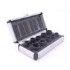 High Torque Wear-Resistant Reverse Thread Nut Extractor Set for Rusted or Damaged Nuts