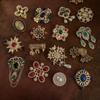Vintage Baroque Cross Brooch Alloy Classic Retro Jewelry For Men And Women