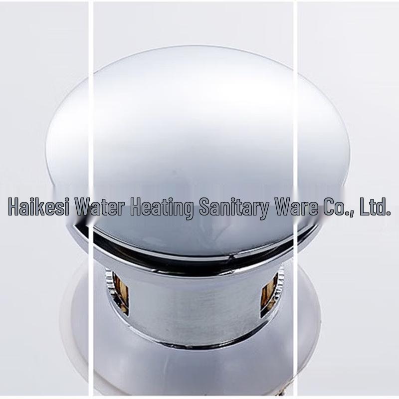 LANGZHIWEN Brass Sink Pop-up Drain with Basket & Overflow