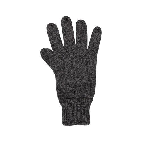Luvas de malha masculina Mountain Warehouse Compass One Size preto