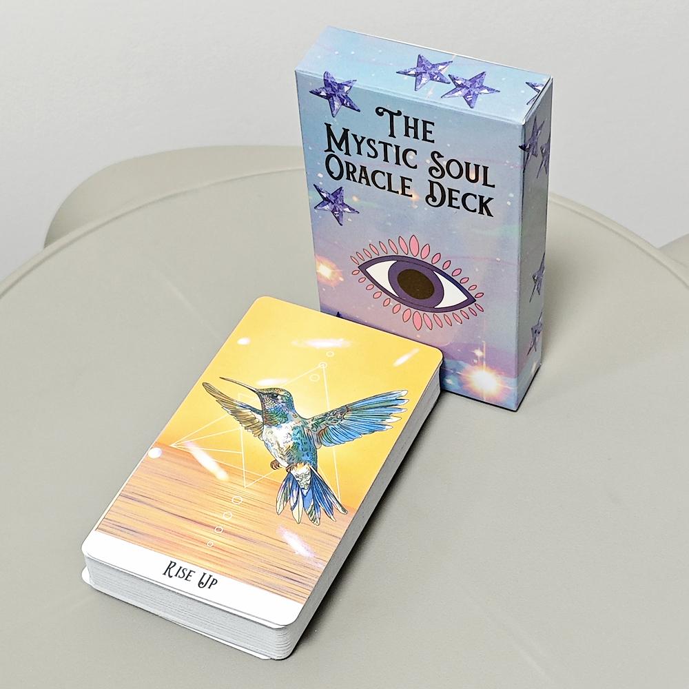 Mystic Soul Oracle 10.3*6cm 60 Cards In This Deck for Self-reflection and Guidance