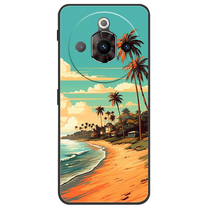 For ZTE Nubia Focus Pro Case Luxury Painted Phone Silicon Back Cover For ZTE Nubia Focus Pro Cases Full Protective Shell Capas