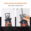 3000RPM Reciprocating Saws Saber Saw Portable Cordless Electric Power Tools Jig Saw with 1pcs Battery 21V