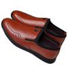 Qingting Genuine Leather Men's Slip-On Business Casual Shoes - Soft, Wear-Resistant Korean Style