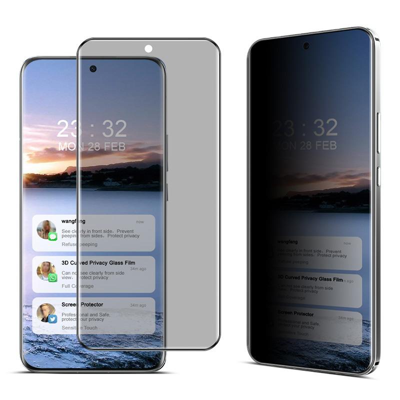 

IMAK Для Honor Magic6 5G Захисна плівка для екрана з ефектом приватності Anti-Spy 3D Вигнуте загартоване скло As Shown A