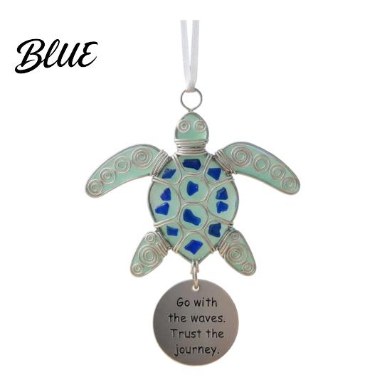 Boho Hanging Sun Catcher Coastal Spirit Ornament Durable Acrylic Decorative Pendant Beach Style Room Accents Inspired Home for Wall And Porch Decor