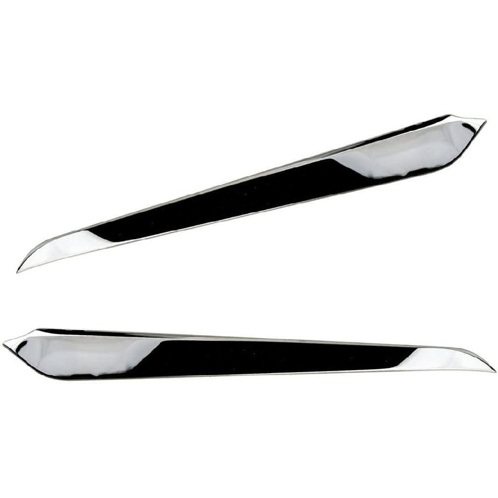 for Cadillac XT5 2017-2024 Steel Chrome Rear Tail Light Cover Trim - 2PCS Car Exterior Accessory