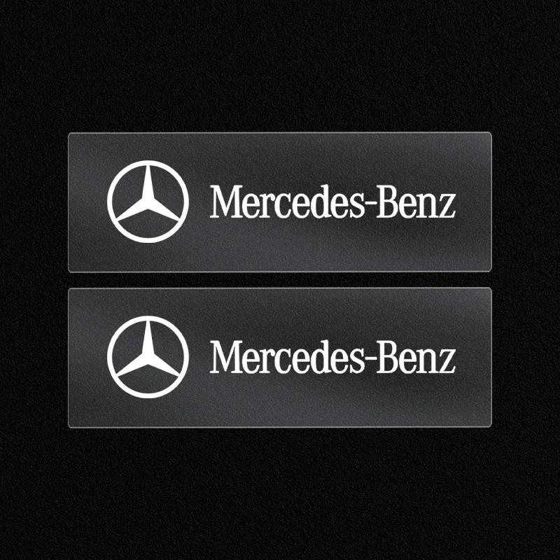 Car Logo Body Side Fender Door Window Trunk Decals Stickers Exterior Deco For Mercedes Benz AMG W204 W211 W212 W166 W117 W176