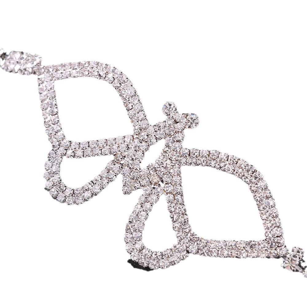 Sexy Butterfly Panties Sexy Versatile Adjustable Rhinestone Thong Women'S Body Chain