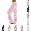 Women's Printed Wide Leg Pants Casual Relaxed Fit for Everyday Wear